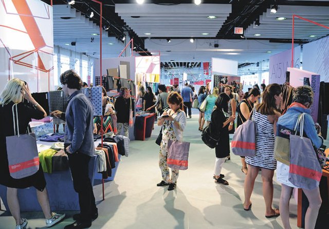NEW VENUE: Première Vision New York and Indigo New York saw a 7 percent increase in attendance and a 16 percent increase in exhibitors over last year at the recent July 22–23 run at their new location at Pier 92 in New York. 

