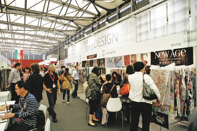 The Verve for Design pavilion at last year’s Intertextile Shanghai show.