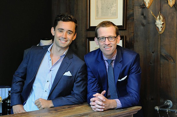 Colin Hunter, left, and Peyton Jenkins, co-founders of Alton Lane