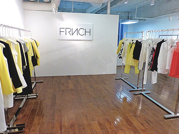 FRENCH BOW: Designed in France and in the U.S., new young contemporary line Frnch Label is debuting at Los Angeles Fashion Market.