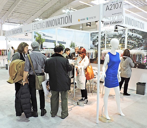 BUSY BOOTHS: The recent run of Texworld USA at the Jacob K. Javits Center in New York drew a steady stream of designers and piece goods buyers looking for new textiles resources and sourcing partners.