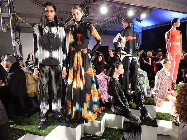 Los Angeles–based designer Maggie Barry was one of 11 international designers featured in Digital Couture, an event organized by print technology company Epson on the eve of New York Fashion Week. 