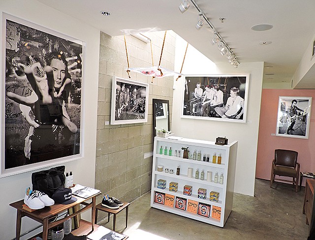 Venice Heights’ interior currently features photo portraits of the Sex Pistols taken by Dennis Morris.