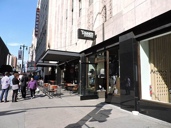 Tanner Goods, high-end store on Broadway