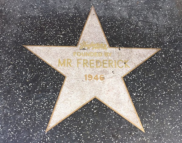 A Hollywood Boulevard star for Frederick Mellinger