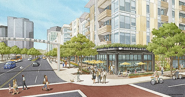 A Promenade 2035 rendering | Photo Courtesy of Westfield