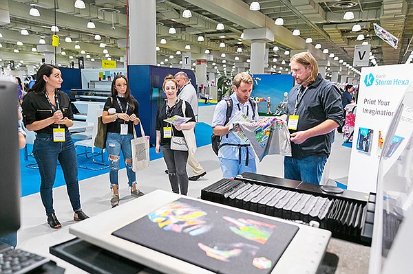 Avanprint debuted at Texworld USA