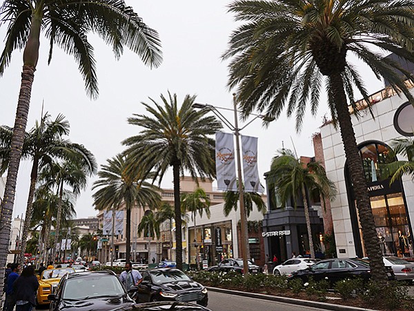 Rodeo Drive and Shopping in Los Angeles