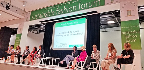 The “Ask the Experts” panel at the Sustainable Fashion Forum