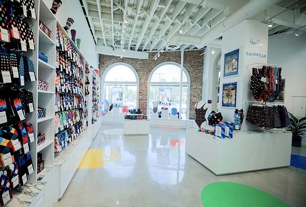 Stock image of a Happy Socks boutique. Image courtesy of Happy Socks