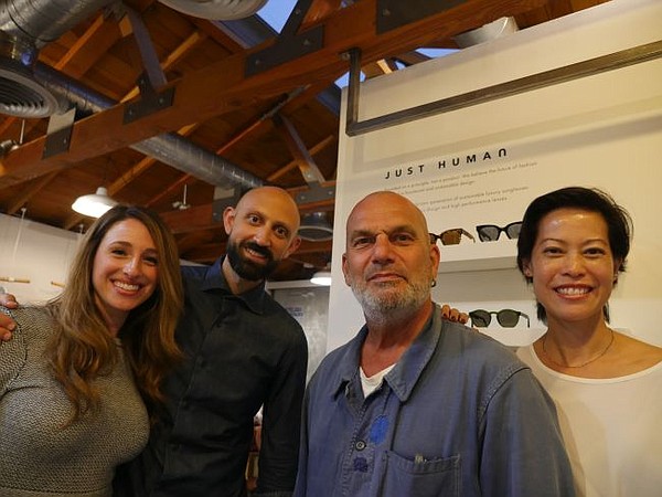From left, Stacey Gorlick and Craig Gonsenhauser of Just Human, Maurizio Donadi and Marisa Ma of Atelier & Repairs