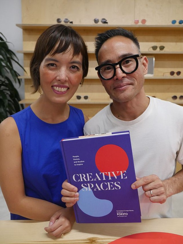 Angie Myung and Ted Vadakan