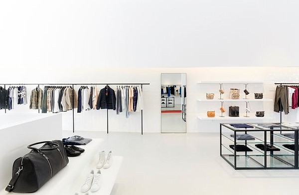 Interior of Zadig & Voltaire remodel. All photos courtesy of Zadig & Voltaire