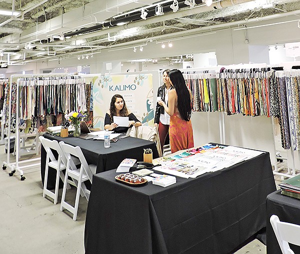 Kalimo booth at LA Textile