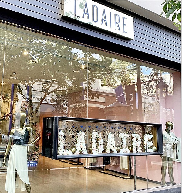 Ladaire pop-up shop at the Americana at Brand