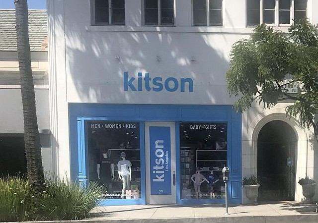 Exterior of Kitson in Beverly Hills. Photo courtesy Kitson