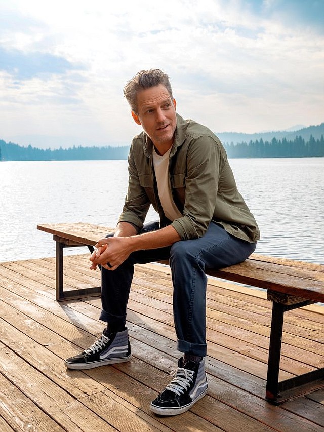 Jon Rose in Dockers styles that use the brands' Water<Less fabrics. Photos courtesy Dockers