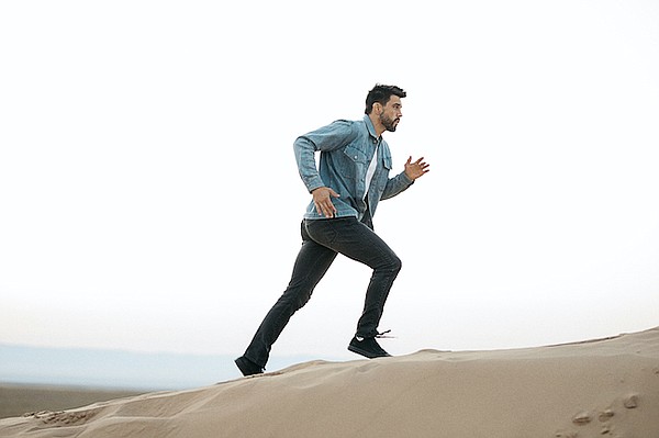 Carlos Condit in Carlos Condit x Sene. All images by Wilson Fox/The Fox Identity