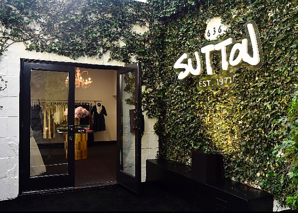 Sutton store exterior via Instagram profile @thesuttonconcept