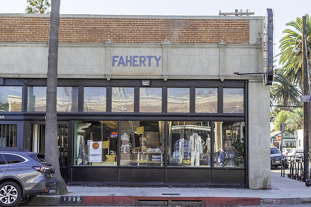 New Faherty shop on Abbot Kinney Boulevard. Photos: Faherty