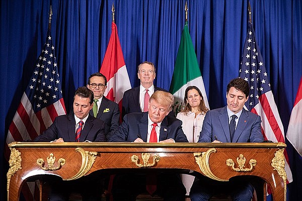 President Trump signed the USMCA into law in 2018, and on July 1, the agreement went into effect.