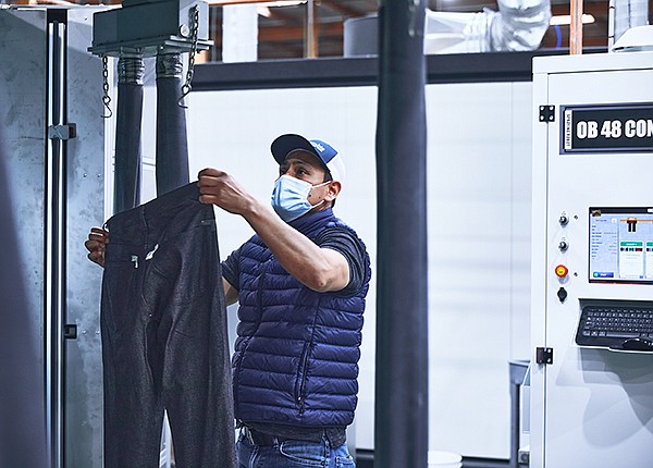 Vietnam-headquartered denim manufacturer Saitex, which is known for its more-ecologically sound practices, recently opened a factory in Los Angeles. The company says that the new location will create hundreds of jobs in the area. | Photo courtesy of Saitex