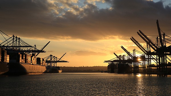 The Port of Los Angeles experienced a surge in cargo traffic in March, described by Executive Director Gene Seroka as “March Madness.” | Photo courtesy of the Port of Los Angeles