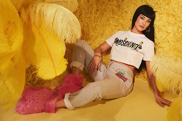 Kacey Musgraves is the face of a new Moschino-Sesame Street campaign, in which she co-stars alongside show favorites including Elmo, Cookie Monster, Big Bird, Oscar the Grouch, Grover, and Bert and Ernie.
Photo: Moschino