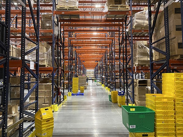 Ruby Has recently acquired Boss Logistics, fortifying its e-commerce fulfillment services in locations throughout the United States, such as this center in Las Vegas. | Image courtesy of Ruby Has