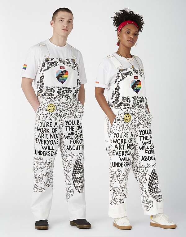 Dickies launched a new collection called Uniquely Yours, in honor of Pride Month. Photo: Dickies.