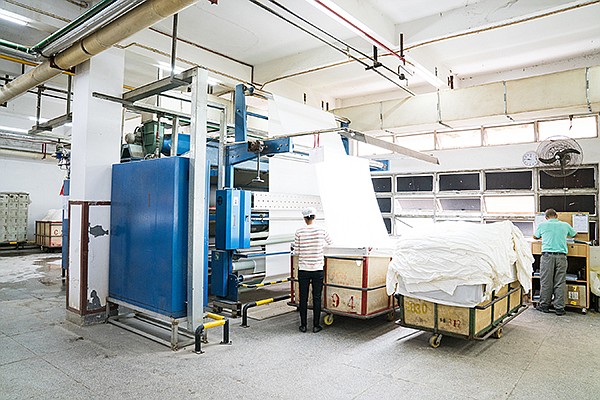 The Apparel Impact Institute’s Clean by Design program works with clothing manufacturers to increase efficiency and renewables. | Photo courtesy of Apparel Impact Institute