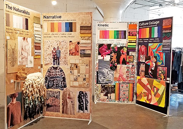 The trend-presentation mood boards, produced in partnership with the digital-printing provider MimakiUSA, are always a much-anticipated feature of the Preface show.
