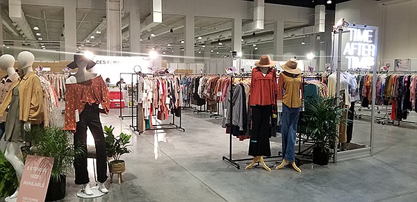 Las Vegas Apparel marked its debut at the Expo at World Market Center Las Vegas during its Aug. 8-10 run, as buyers and exhibitors, such as Ces Femme enjoyed connecting within a new space.