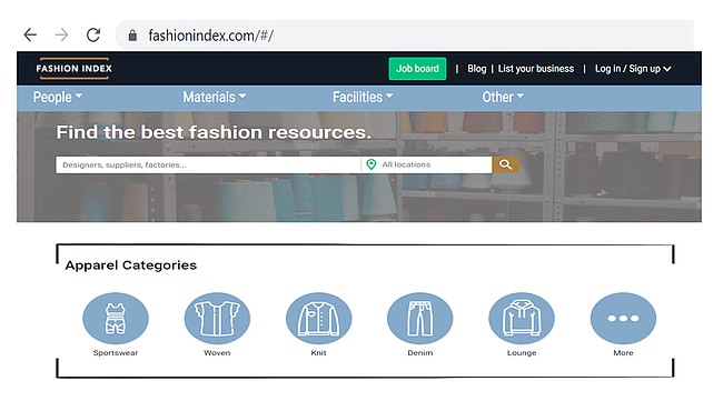 Fashion Index Aims To Be A One Stop Industry Resource California Apparel News