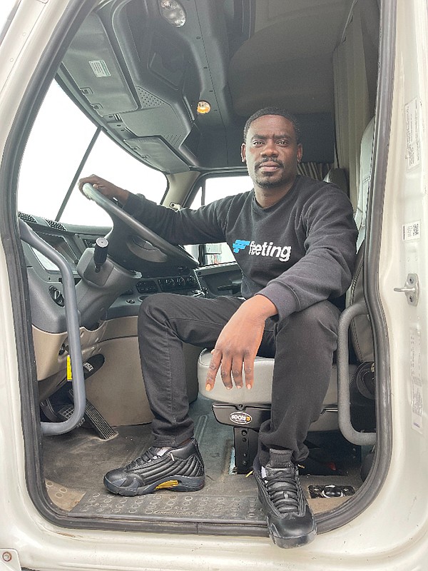 By creating an “Airbnb for trucks,” Pierre Laguerre is aiming to create a tight-knit, cohesive network of individuals that wants to push the trucking industry forward. | Photo by Fleeting