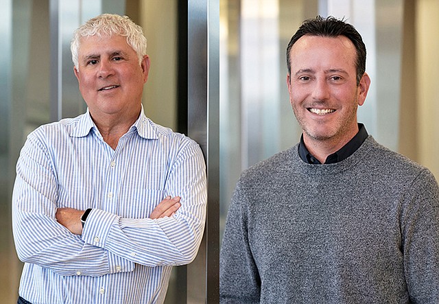 From left: Mark Brutzkus and Nick Rozanzky bring decades of legal experience to SA&M, which focuses on establishing an approach to fortify the strength of its clients’ businesses in order to help them evolve. | Photos courtesy of SA&M
