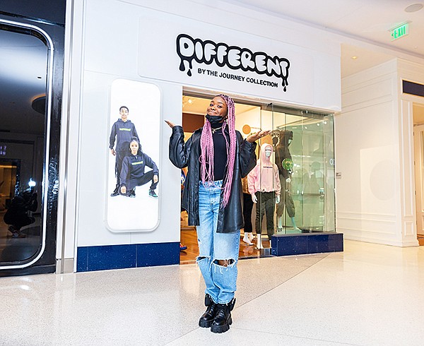Journey Carter of The Journey Collection is on a mission to provide an environment in which differences are embraced. Part of her brand’s expansion includes pop-up shops, such as a location at the Beverly Center.