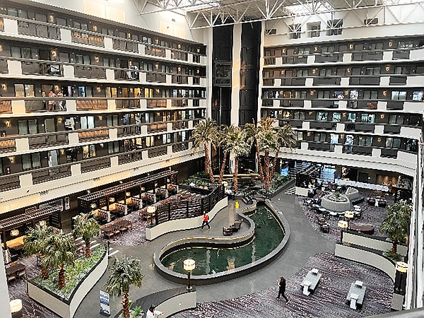Located at the Embassy Suites, IFJAG provided an alternative to traditional trade shows by being held in a hotel setting with each exhibitor having its own suite to preview products.