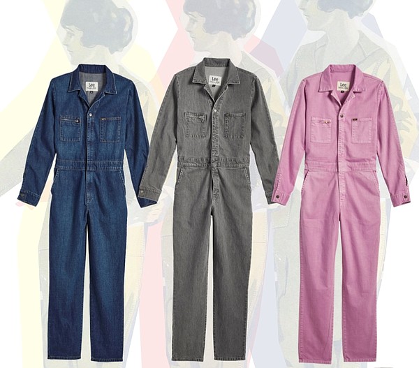 For 100 years, Lee’s Union-All has symbolized utility and comfort and sits among beloved pieces of style mavens. It now is adding sustainability to its iconic coveralls. | Photo courtesy of Lee