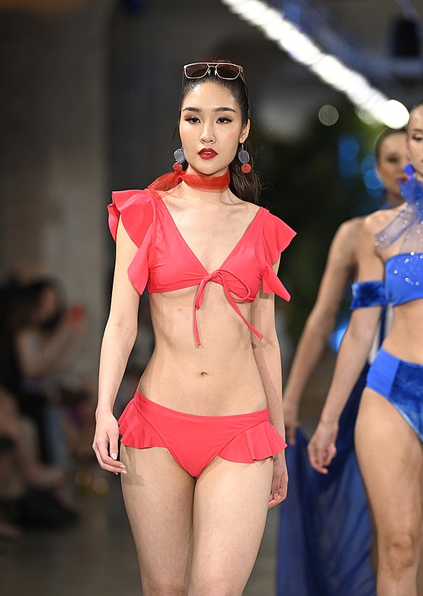 Vichi Swim | Photo by Arun Nevader/Getty Images for Art Hearts Fashion