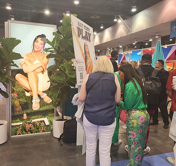 Katy Perry Collections booth at Project Las Vegas I Betsy Zanjani