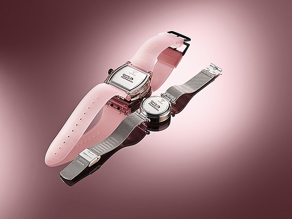 This year’s capsule collection from GUESS Watches is called Sparkling and Sporty Pink | Image courtesy of GUESS
