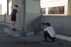 Go Behind the Scenes of Military Chic
