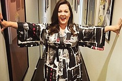 McCarthy Puts on Her Fashion Face for Stewart