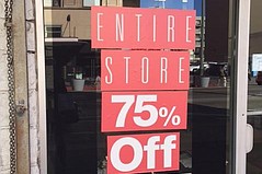 Big Sale at Oak Stores Big Sale at Oak Stores