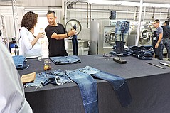 Denim With Less Water Demonstrated, Discussed at Calik Event at ECO PRK