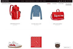 Louis Vuitton X Supreme Skates in DTLA Louis Vuitton X Supreme Skates in DTLA