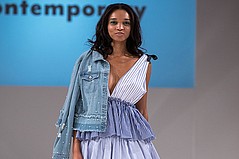 Denim Dominates on the Runway at Directives West Trends Forecast