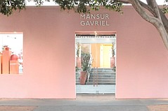 Mansur Gavriel Takes a Melrose Place Bow