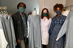 Fashioning Beauty for the Frontline, Kevan Hall and Malena Ruth Find a New Mission